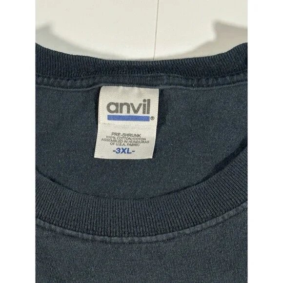 Vintage 2000 Insane Clown Posse Big Money Hustla T-Shirt ICP Black Size 3XL RARE